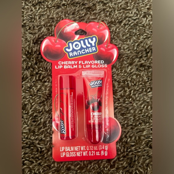 New Taste Beauty trendy Jolly Ranchers candy lipgloss and lipbalm set flavored - Picture 1 of 3